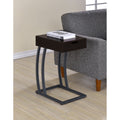 Industrial Antique Nutmeg Accent Table