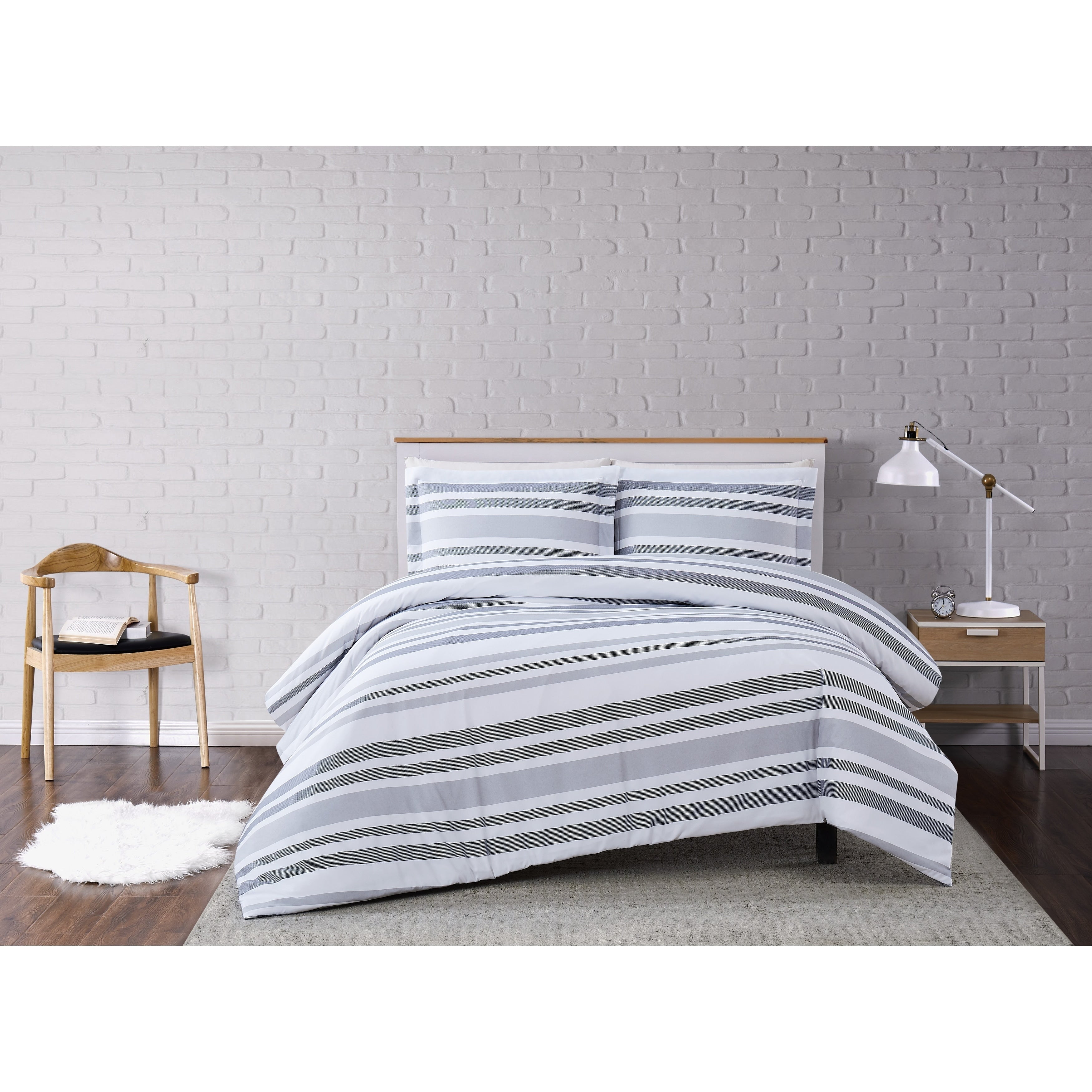 Truly Soft Curtis Stripe Duvet Set