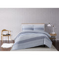 Porch Den Brookman Multi Stripe Quilt Set