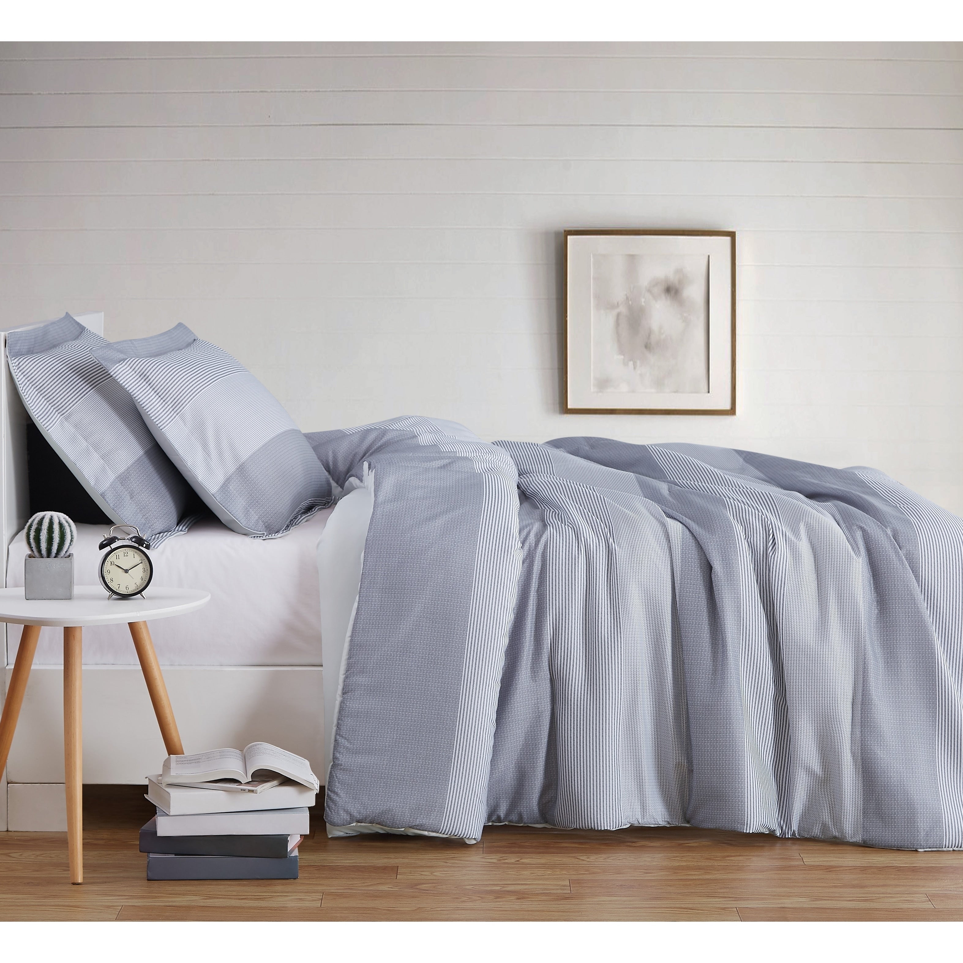 Porch Den Brookman Multi Stripe Duvet Cover Set