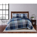 Porch Den Burntknoll Plaid Quilt Set