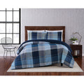 Porch Den Burntknoll Plaid Comforter Set