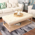 Tubbs 48 Inch Tufted Cocktail Storage Ottoman