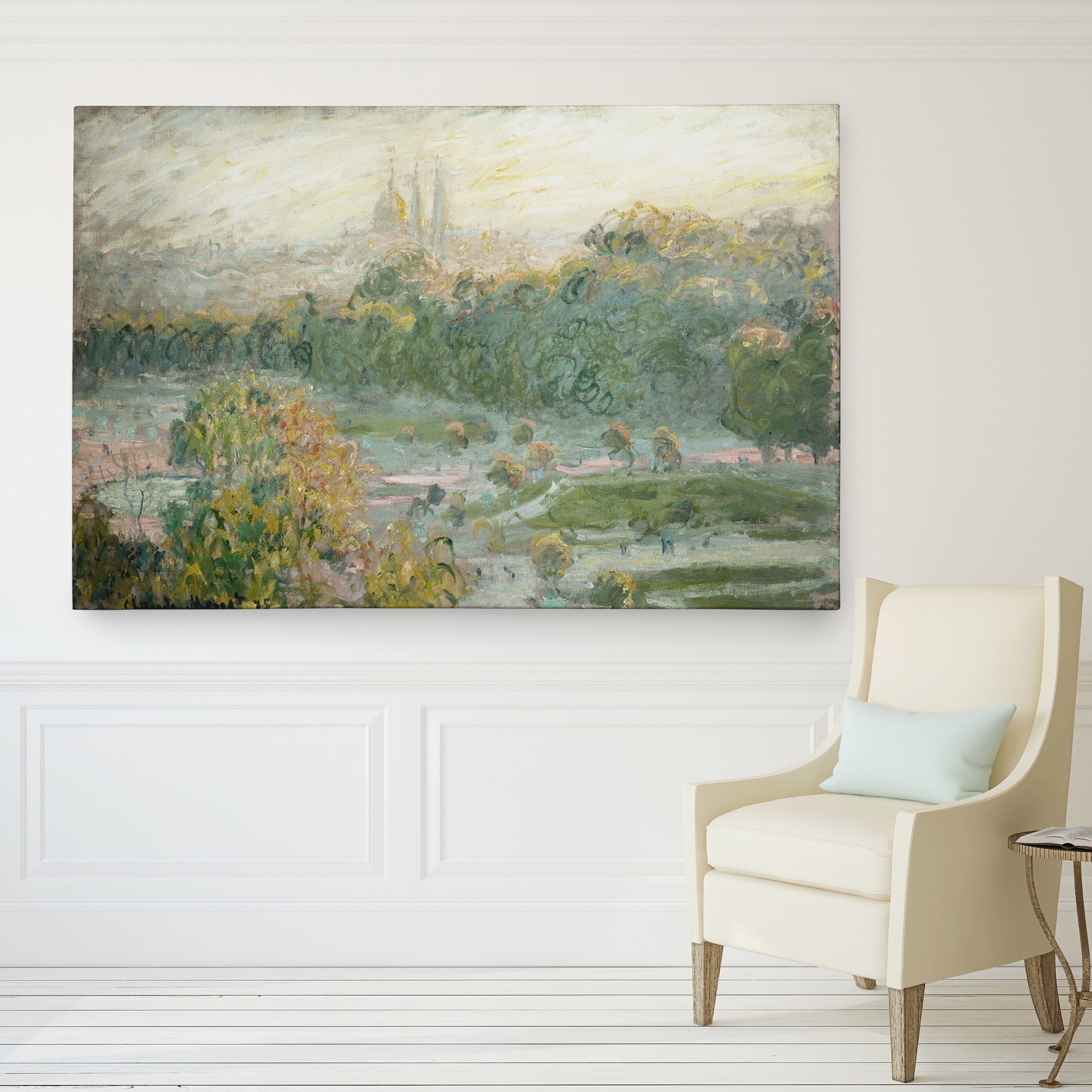 Wexford Home Claude Monets Tuileries Study Giclee Fine Wall Art