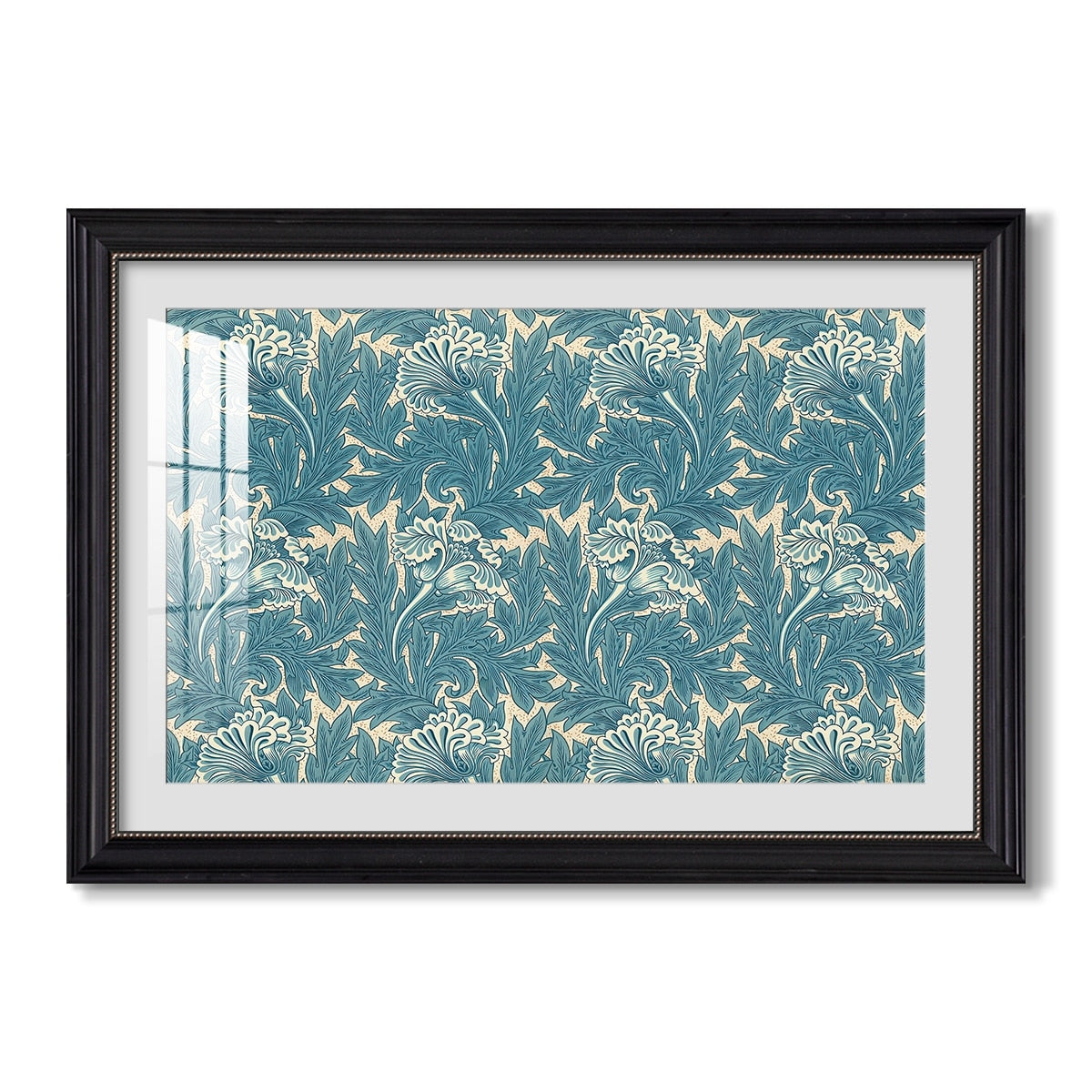 Tulip 1875 William Morris Custom Framed Print