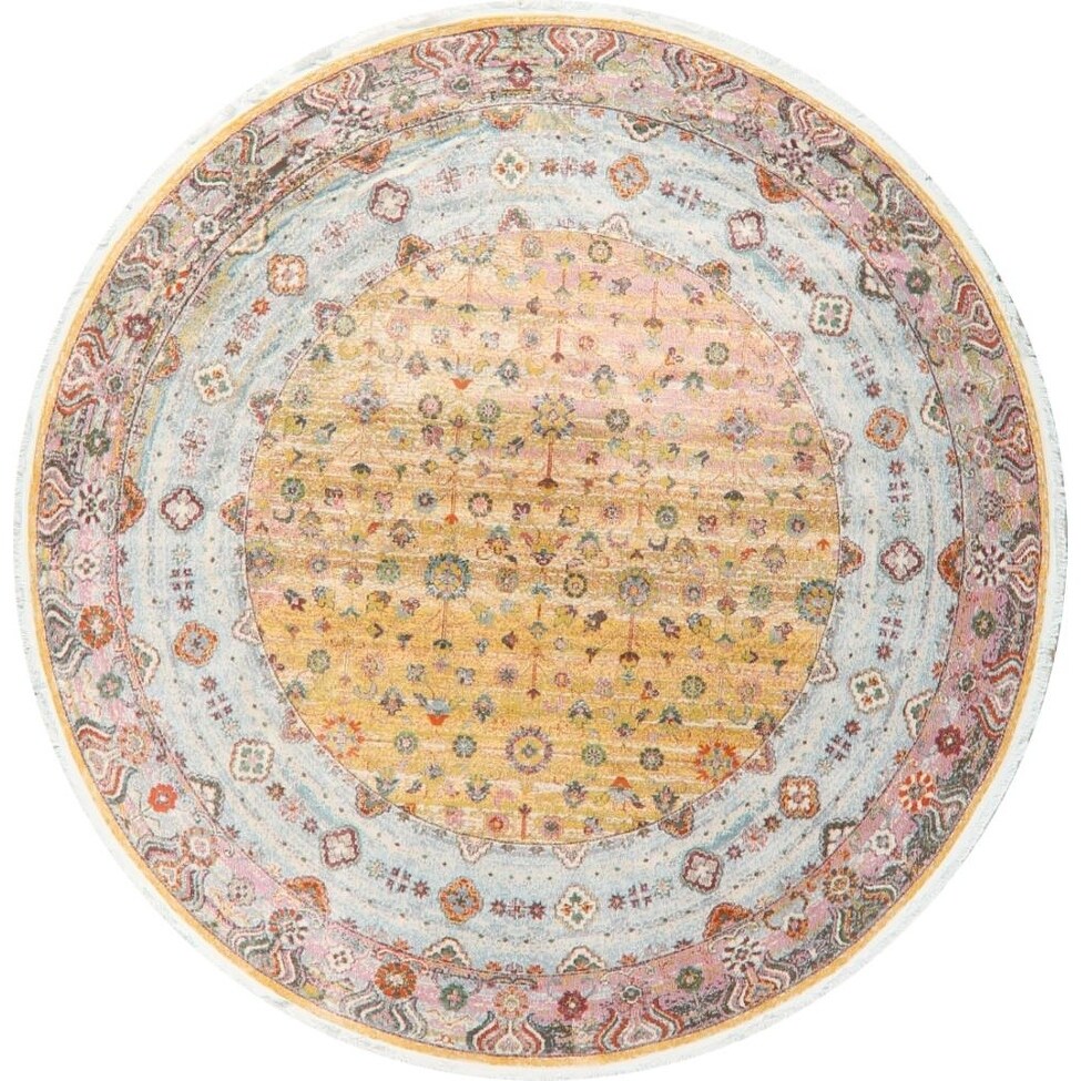 Turkish Vintage Style All Over Distressed Oriental Area Rugs Heat Set