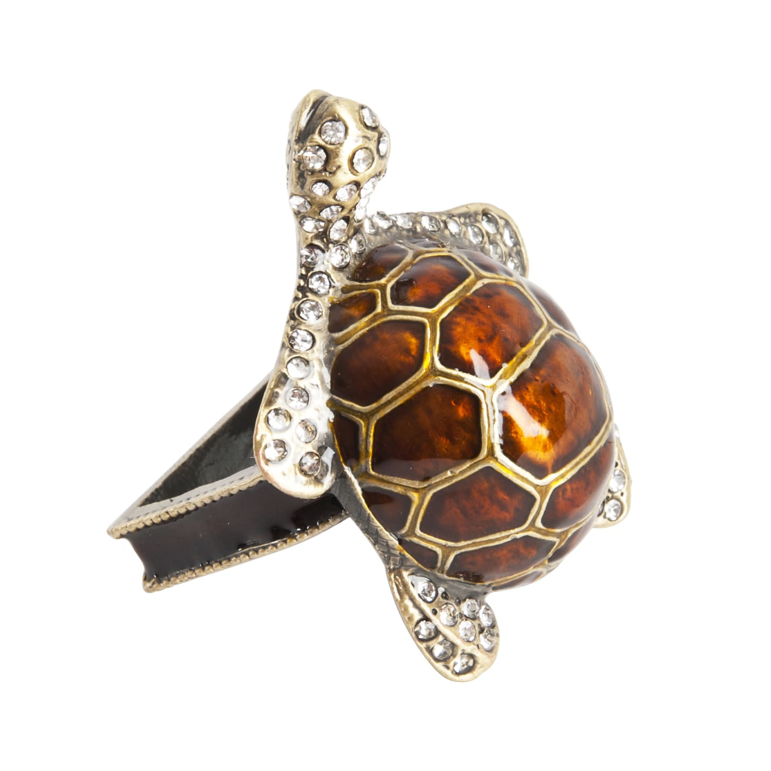 Turtle Napkin Ring Set Of 4