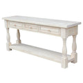 Tuscan Ready To Finish Console Table