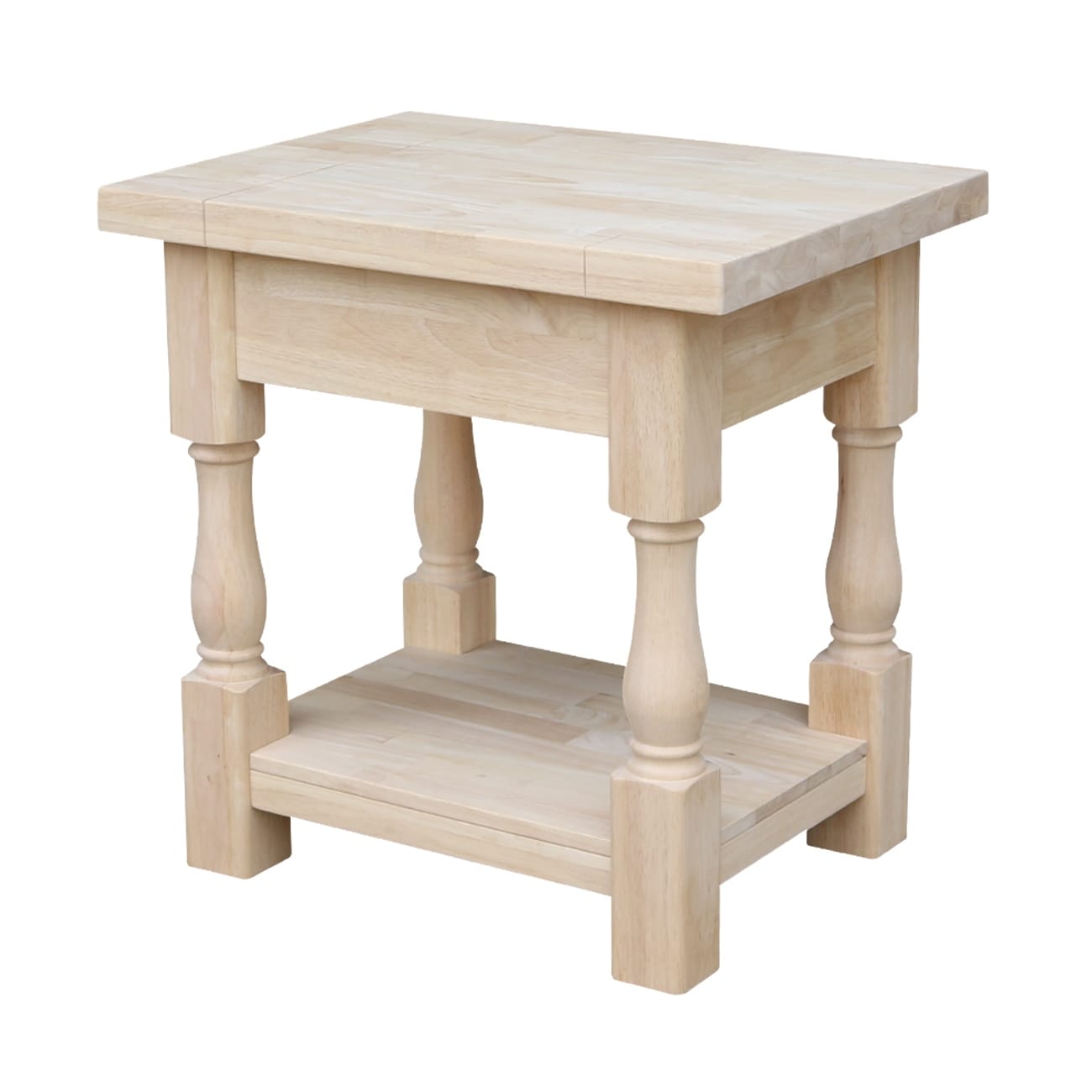 Tuscan Ready To Finish End Table