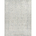 Tuscany Handloomed Wool Bamboo Silk Beige Blue Area Rug