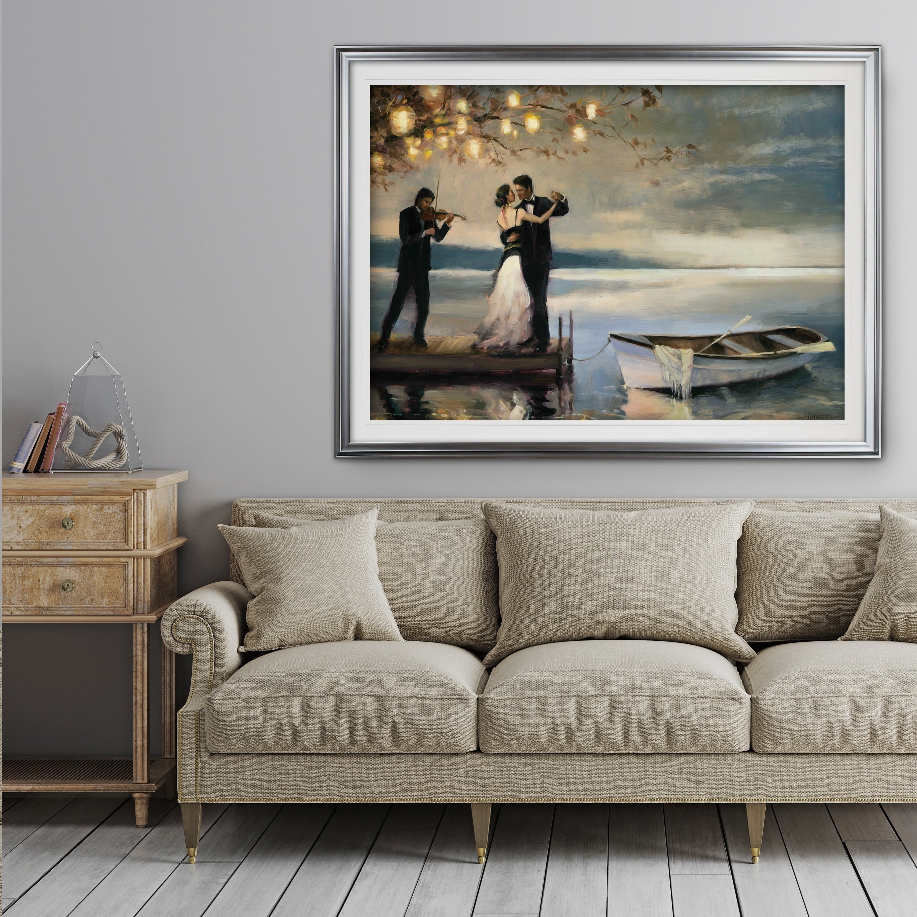 Twilight Romance Premium Framed Print