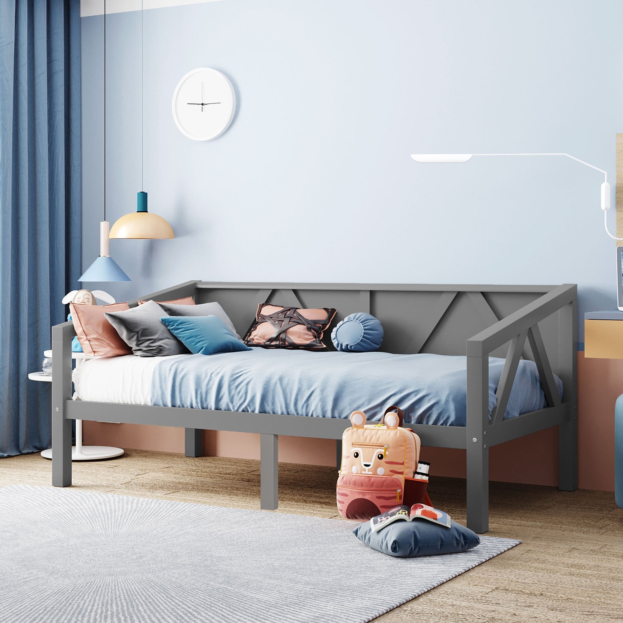 Twin Full Size Daybed With Storage And Elegant Design