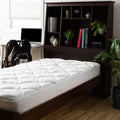 Twin Xl Dorm University Soft Spa Luxe Plush Cool Touch Tencel Blend Mattress Pad White