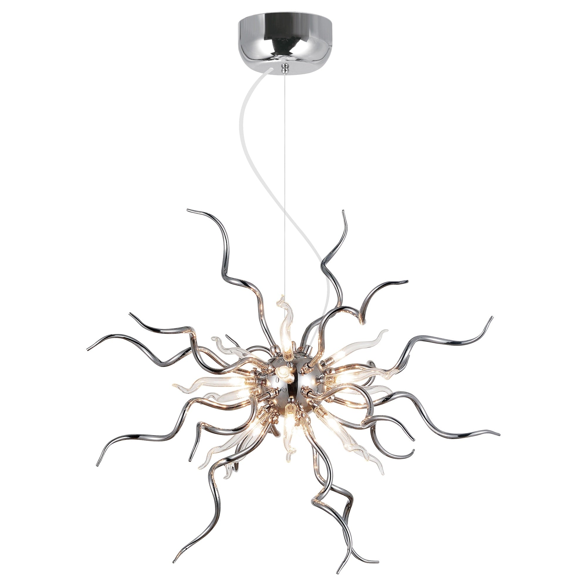 Silver Orchid Brincken 15 Light Chandelier With Chrome Finish