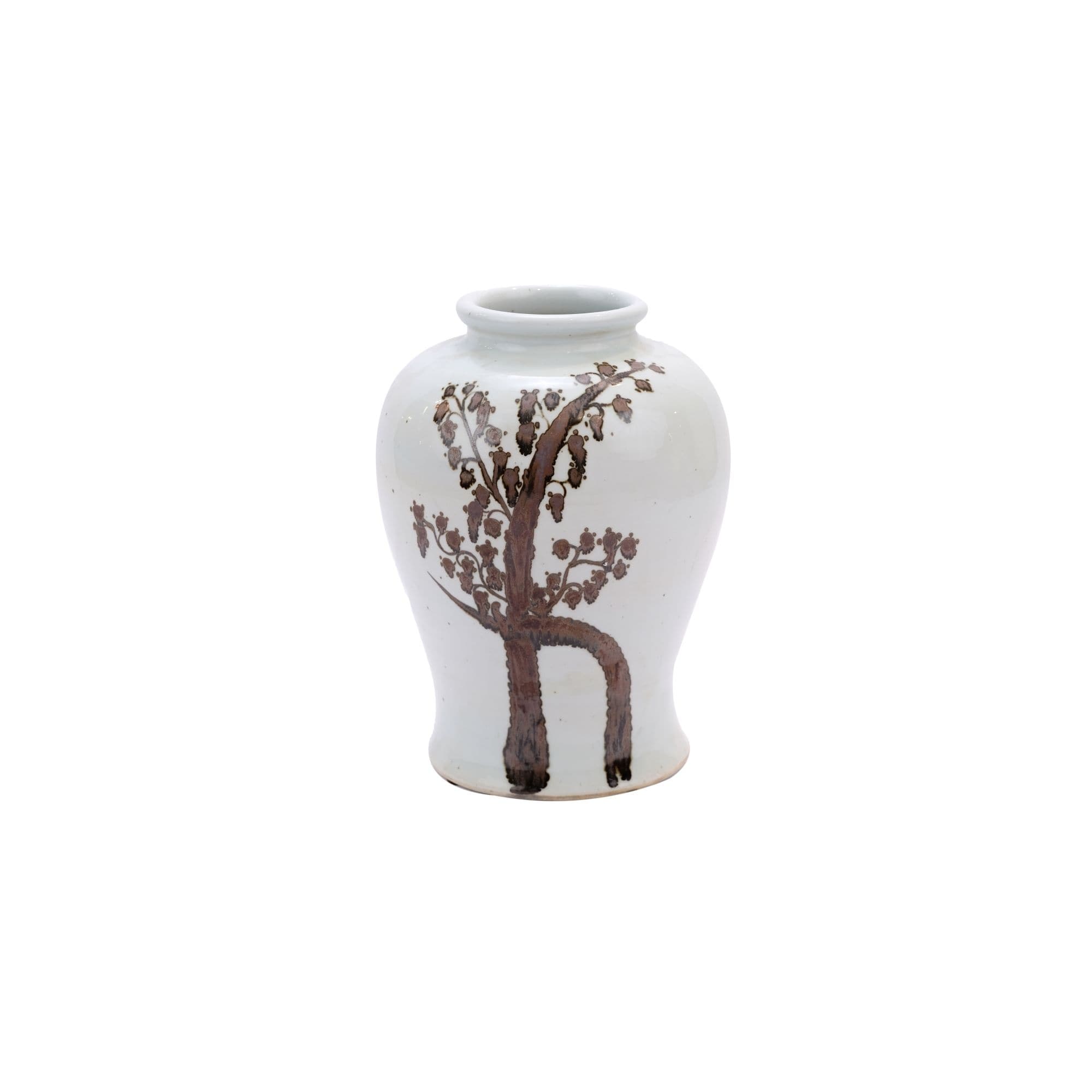 Twisted Tree Flaring Rim Dynasty Decorative Jar