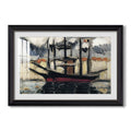 Two Boats Side By Side Port Of C 1916 Henri Matisse Custom Framed Print