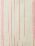Two Tone Stripe Grasscloth Wallpaper By Nathan Turner, Creamsicle Swatch