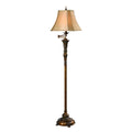 Tyler Oriental Gold 60.5 Inch Floor Lamp