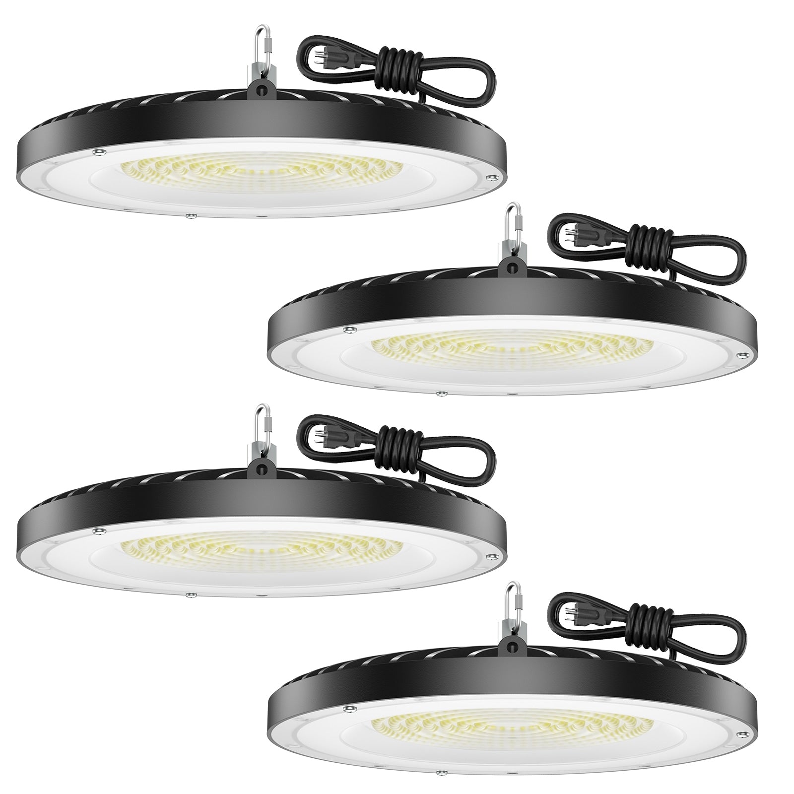 Ufo Led High Bay Light 4 Pack For Warehouse And Garage