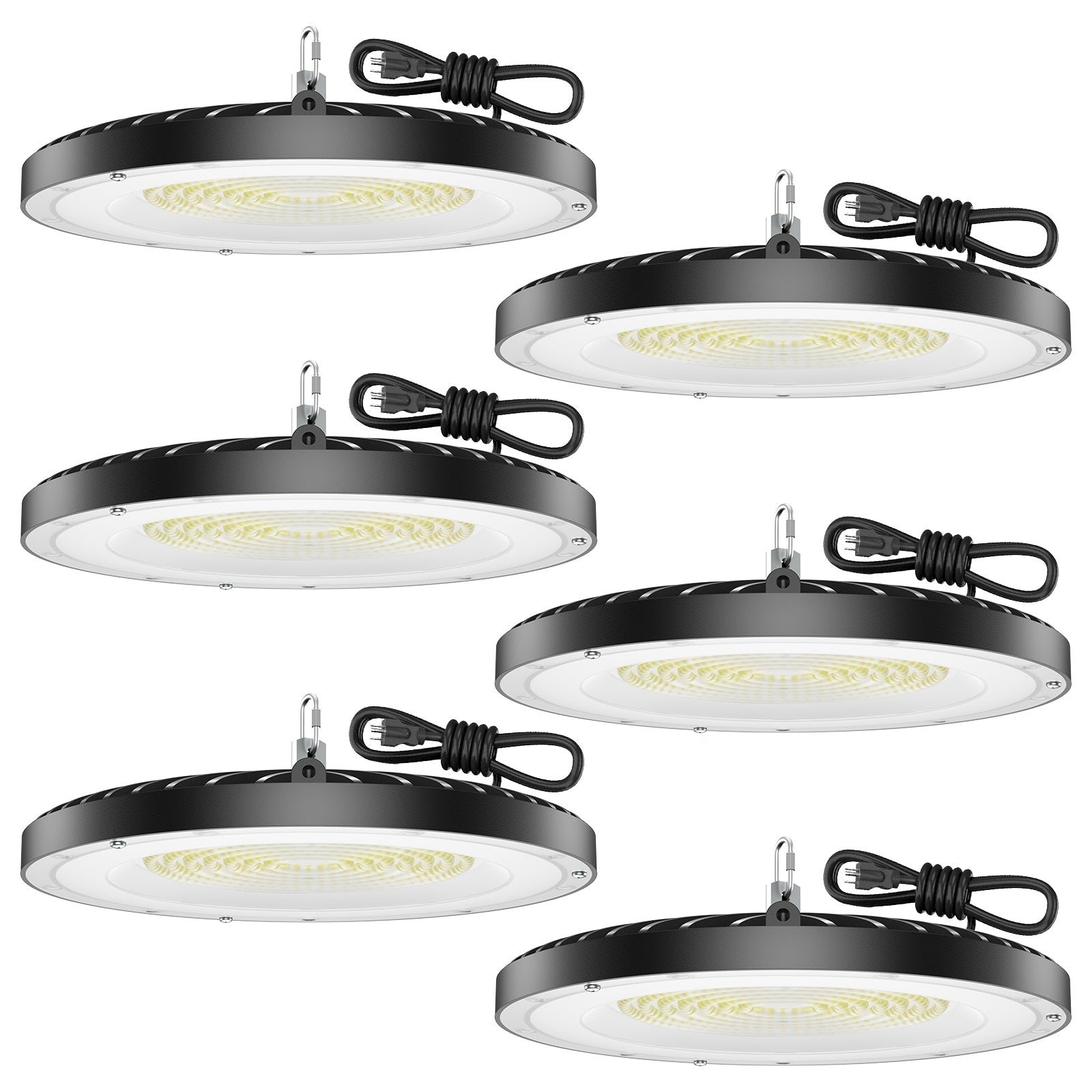 Ufo Led High Bay Light 6 Pack For Warehouse And Garage