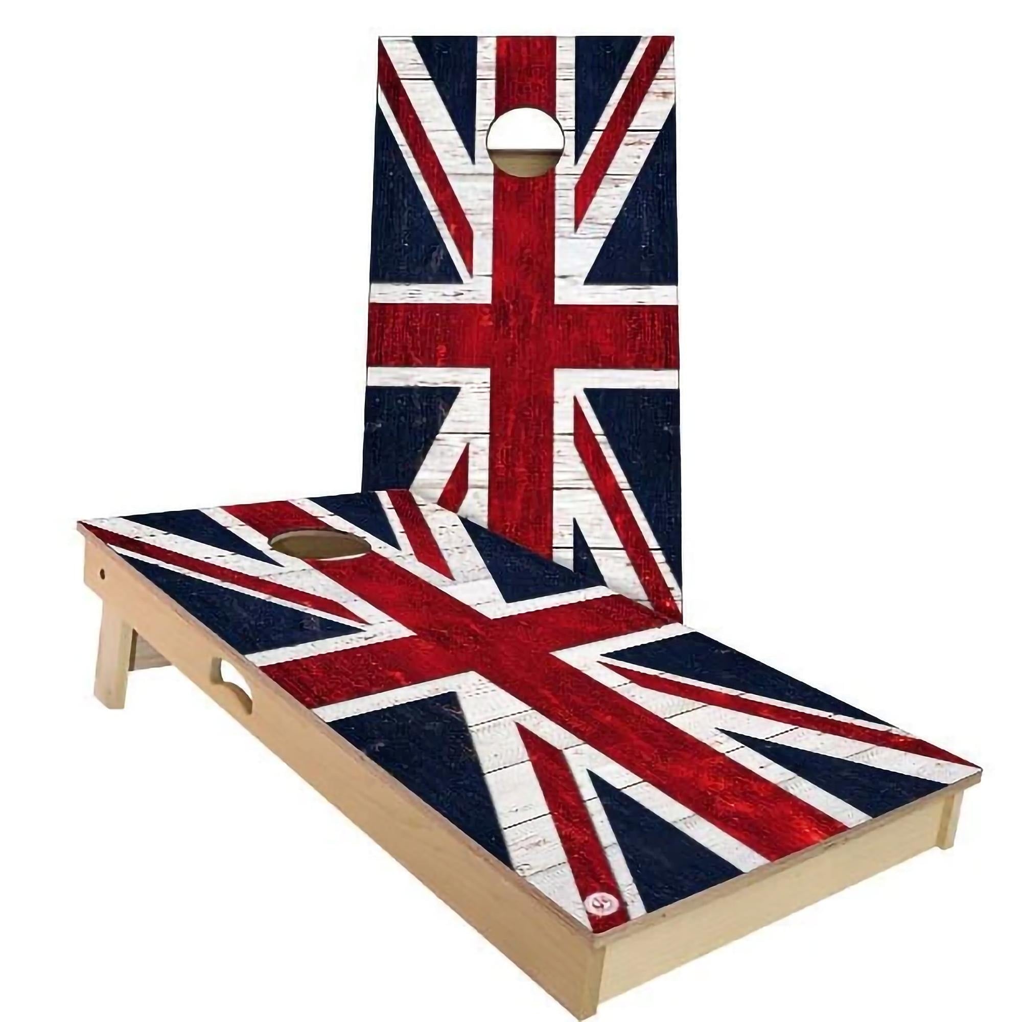 Uk United Kingdom Cornhole Set Choose Your Size Accessories