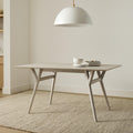 Mid-Century Modern Extendable Dining Table (152 cm - 203 cm)