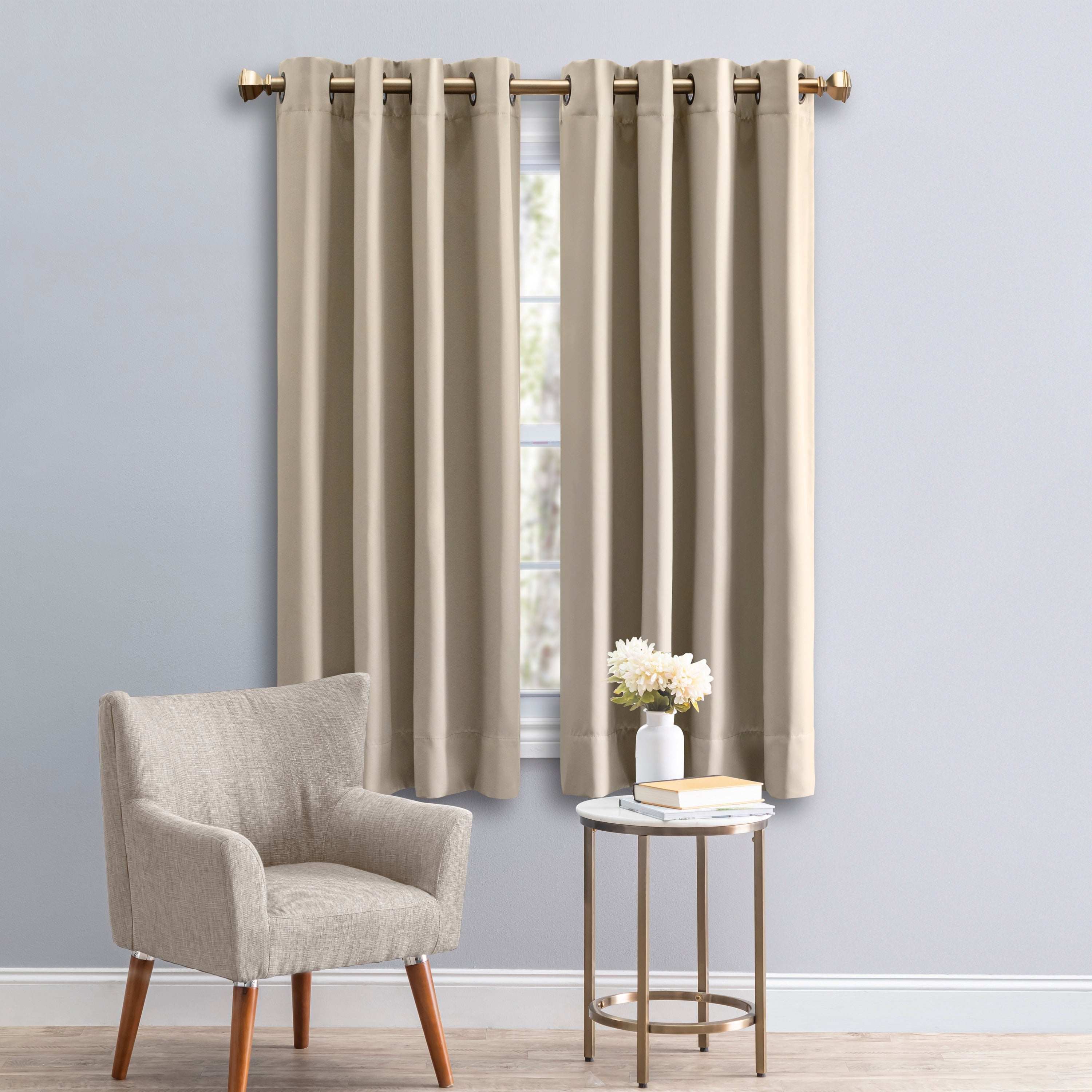 Ultimate Blackout 36 Inch Short Length Grommet Panel 56 W X 36 L