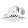 Ultra Quiet Bathroom Exhaust Fan 80Cfm 2.0 Sones Ac Motor Square Ceiling Mount Bathroom Ventilation Fan 11.22 11.22 5.51