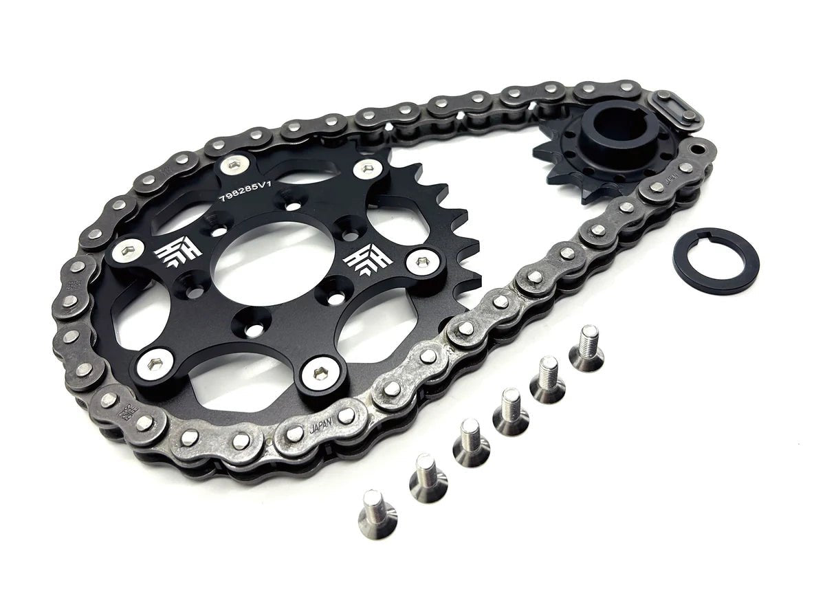 GritShift Heavy Hitter 520 Primary Drive Conversion OEM/EBMX Ultra Motors