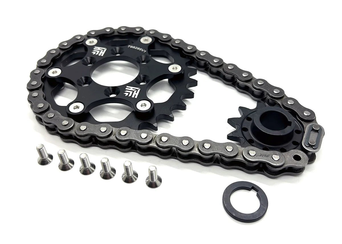 GritShift Heavy Hitter 520 Primary Drive Conversion OEM/EBMX Ultra Motors