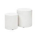 Una Pedestal Set Of 2