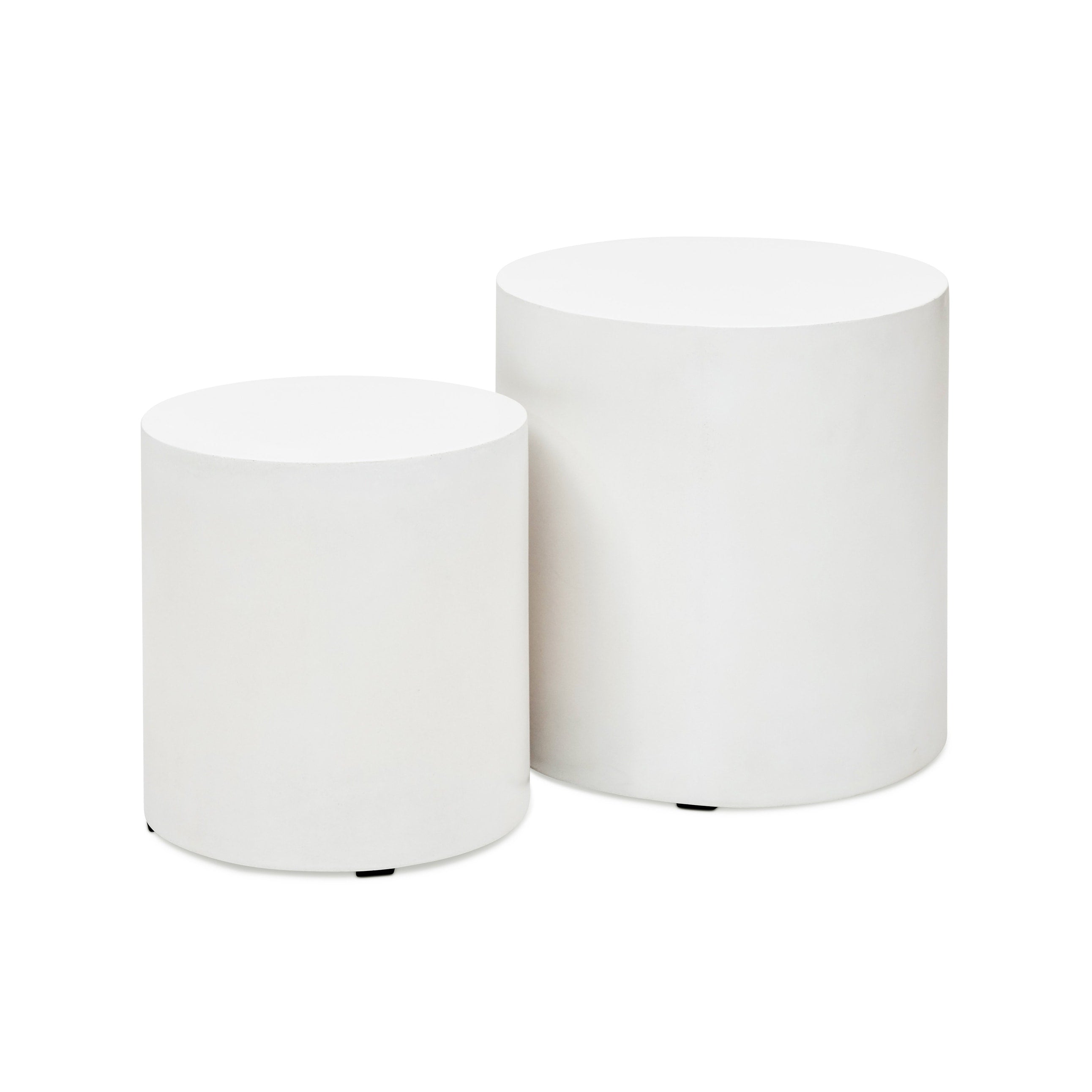 Una Pedestal Set Of 2