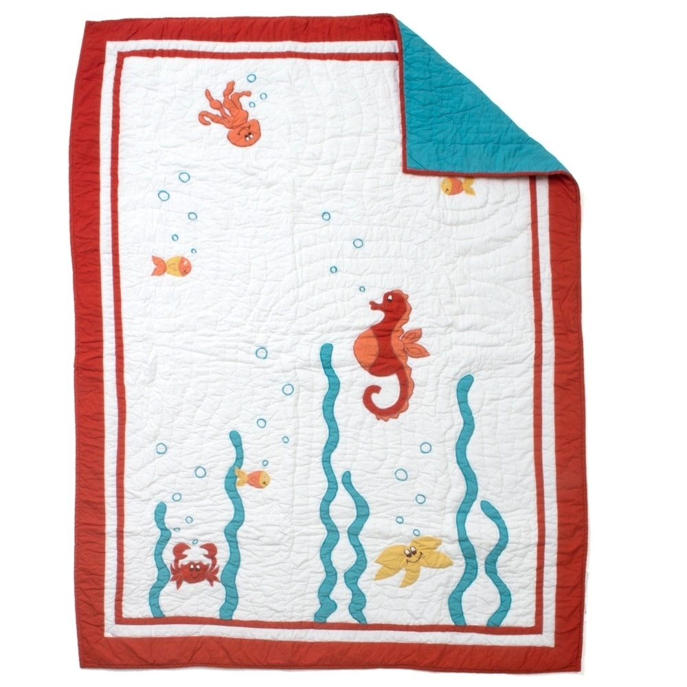 Under The Sea Baby Quilt