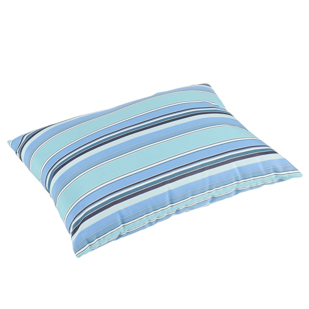 Underwood Sunbrella Dolce Oasis Indoor Outdoor 26 X 35 Inch Knife Edge Floor Pillow 26 X 35