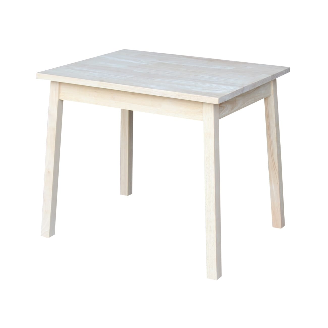 Unfinished Wood Childrens Table