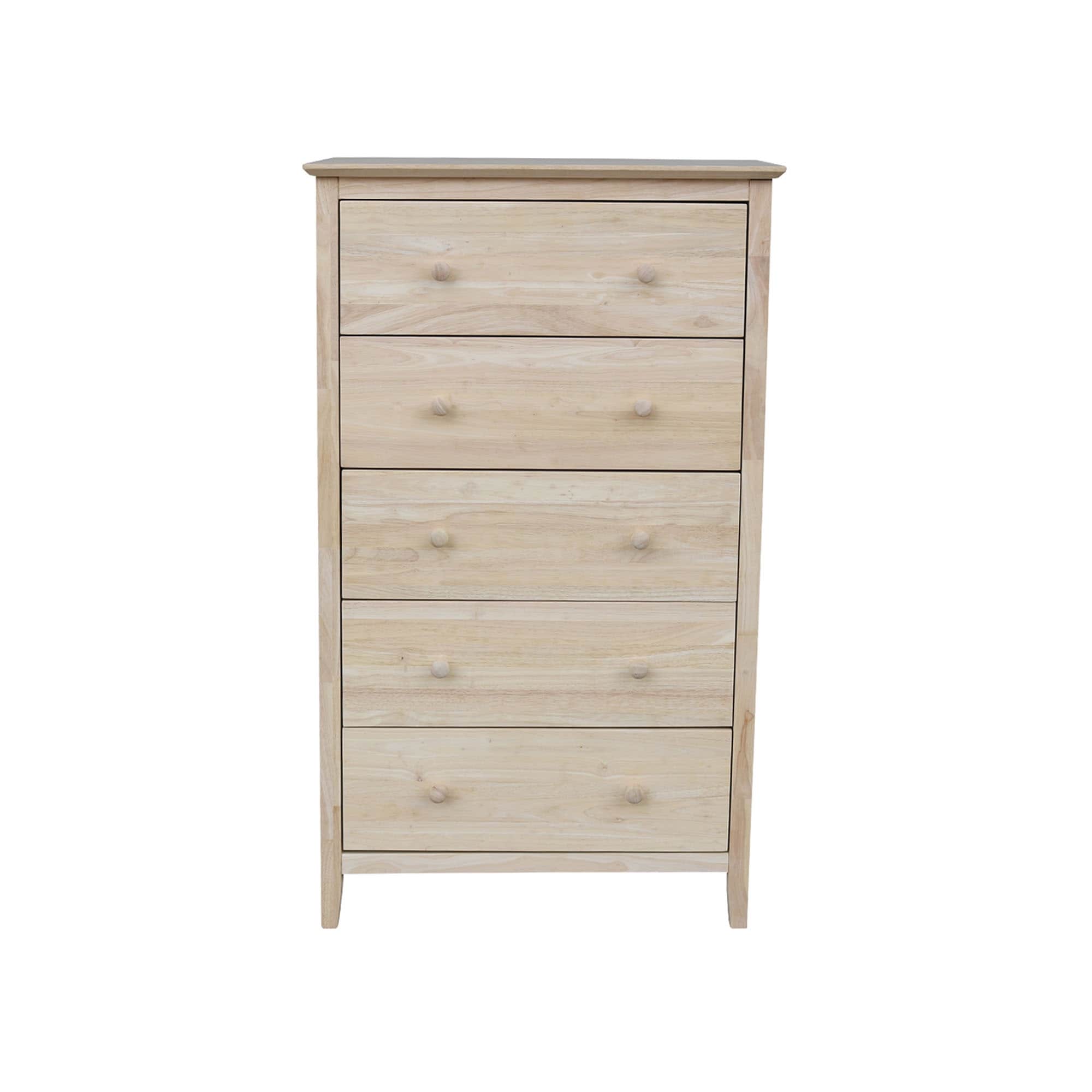 Ready To Finish Chest With Three Drawers