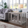 Unipaws Dog Crate With Cushion And Tray Medium And Large Crate.