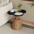 Unique Four Leaf Clover Side Table For Living Room Bedroom Small Spaces
