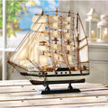 Unique Passat Wooden Boat Model