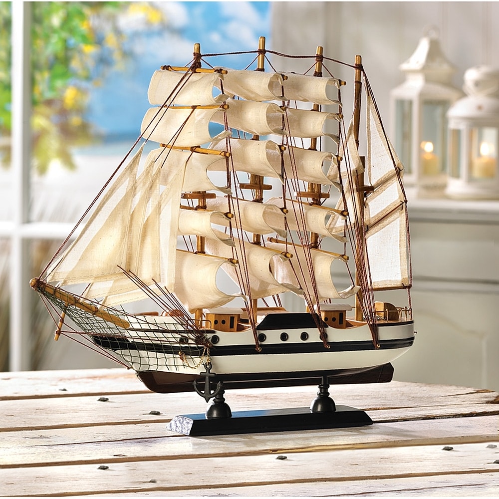 Unique Passat Wooden Boat Model