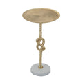Unique Side Table Sofa Table Decorative Table For Living Room Coffee Table Gold White End Table Tea Table