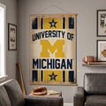 University Of Michigan Canvas Wall Tapestry