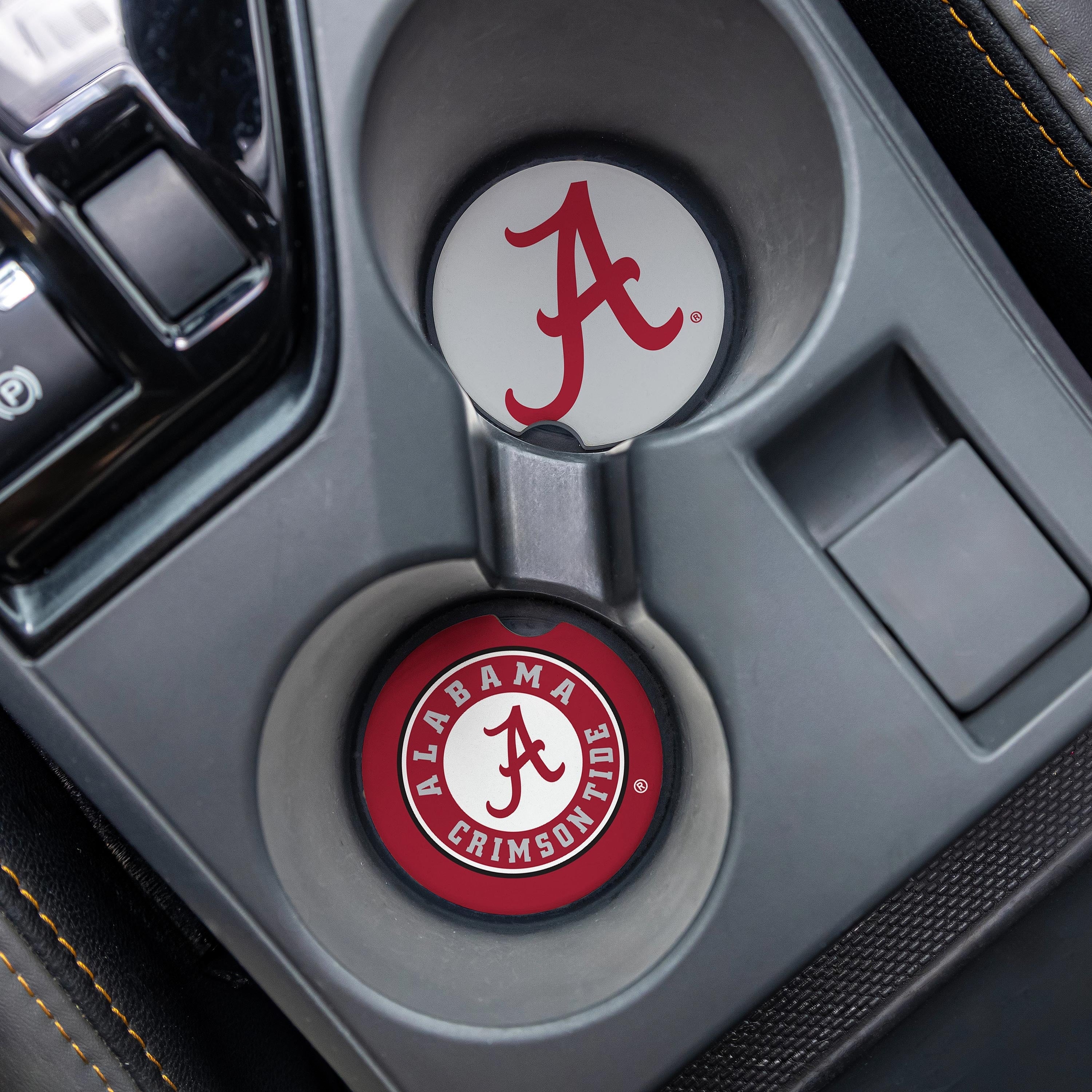 University Of Alabama 4 Piece Ceramic Car Coaster Set