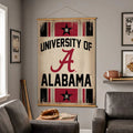 University Of Alabama Canvas Wall Tapestry