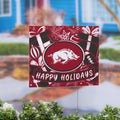 University Of Arkansas Yard Sign Happy Holidays 24 X 18