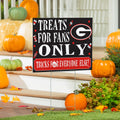 University Of Georgia Yard Sign Halloween Treats For Fans