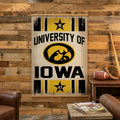 University Of Iowa Canvas Wall Tapestry