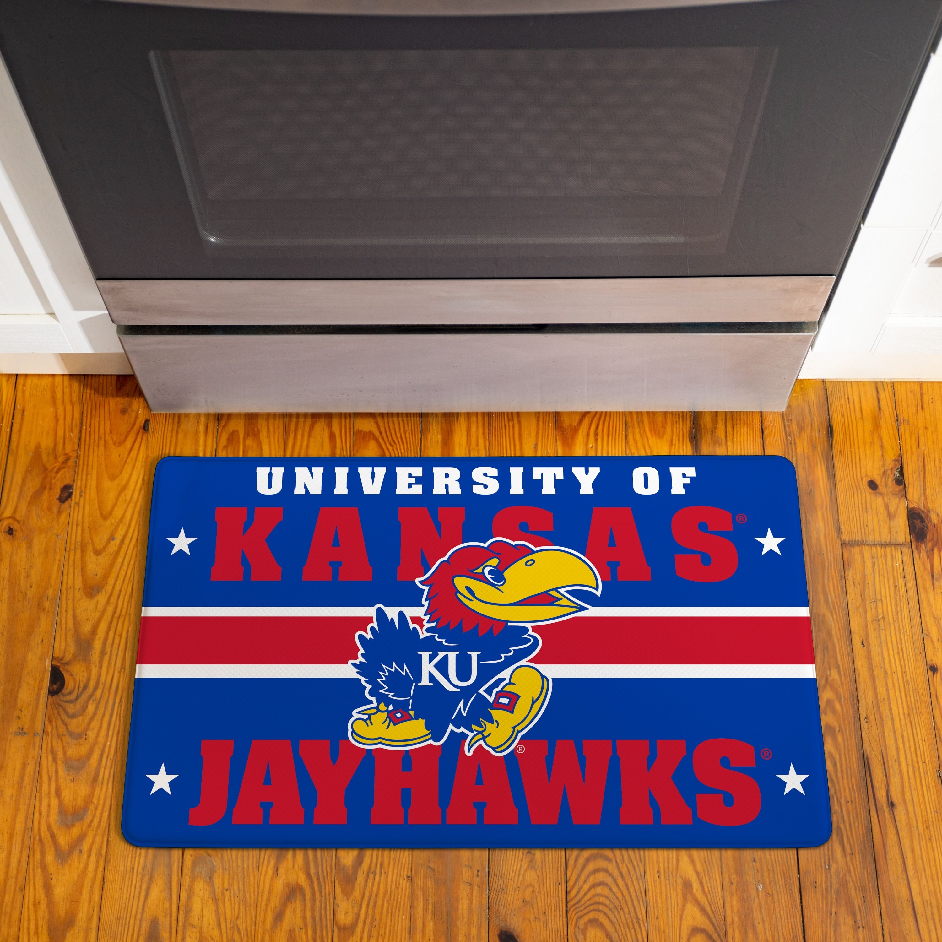 University Of Kansas Anti Fatigue Door Mat 30 X 18
