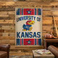University Of Kansas Canvas Wall Tapestry