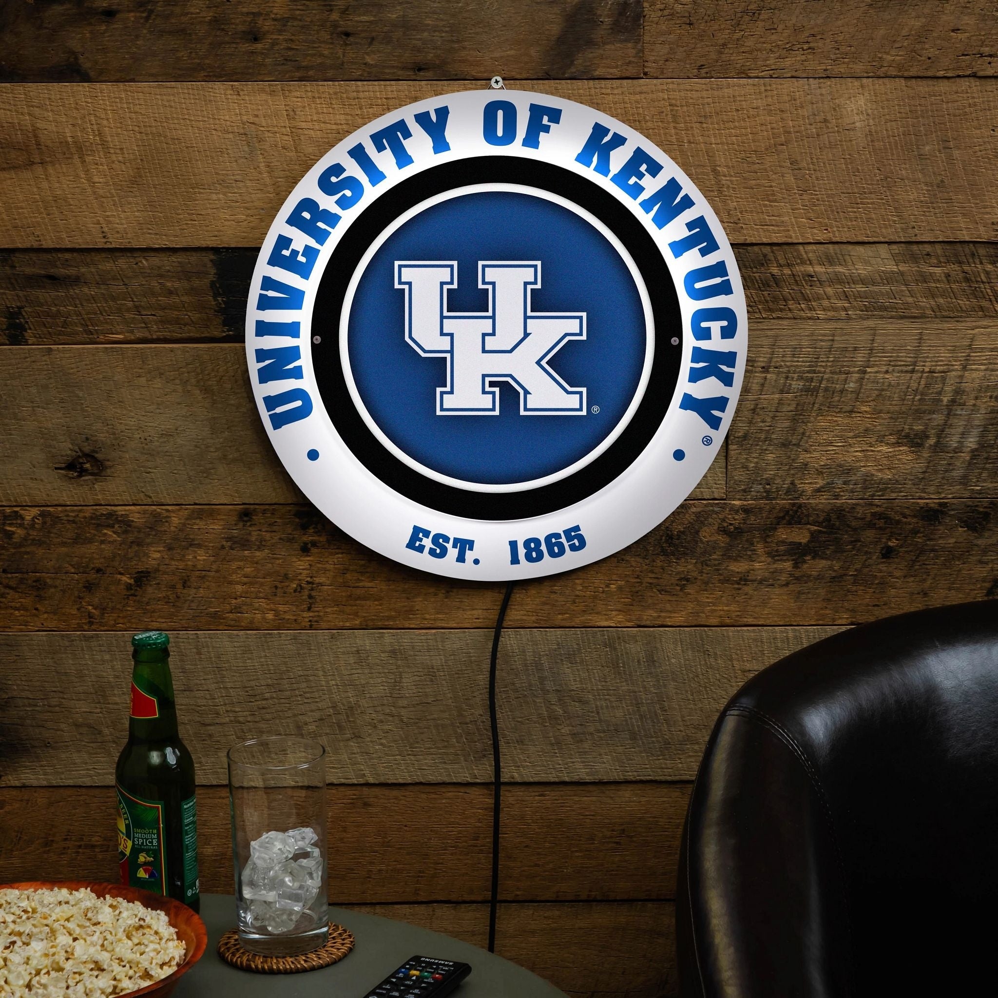 University Of Kentucky Led Metal Lit Wall Sign Decor